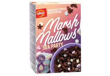 Sausās brokastis OHO Marshmallows Sea Party 325g