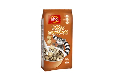 Sausi pusryčiai OHO su cinamonu, 150 g