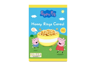 Sausi pusryčiai saldūs žiedeliai PEPPA PIG, 375 g