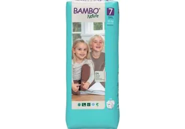 Sauskelnės BAMBO NATURE dydis 4 7-14 kg, 40 vnt.