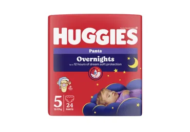 Sauskelnės HUGGIES OVERNIGHTS S5, 24 vnt., 24 vnt.