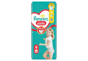 Sauskelnės - kelnaitės PAMPERS Pants, Giant Pack, 6 dydis, 50 vnt.