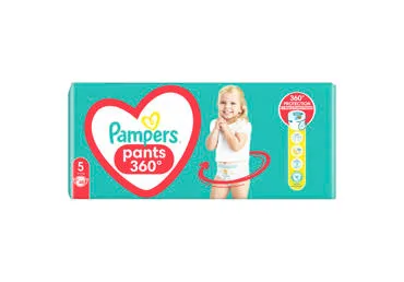 Sauskelnės-kelnaitės PAMPERS Pants, Jumbo Pack, 5 dydis, 48 vnt.