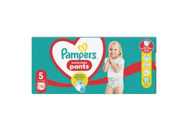 Sauskelnės-kelnaitės PAMPERS Pants, Mega Pack, 5 dydis, 96 vnt.