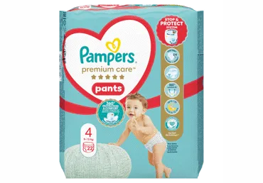 Sauskelnės-kelnaitės PAMPERS Premium Care Pants, Carry Pack, 4 dydis, 22 vnt.