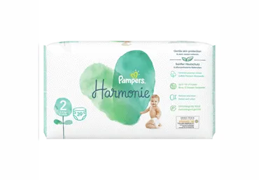 Sauskelnės PAMPERS Harmonie, Value Pack, 2 dydis, 39 vnt.