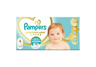 Sauskelnės PAMPERS Premium Care, Mega Box, 4 dydis, 104 vnt.