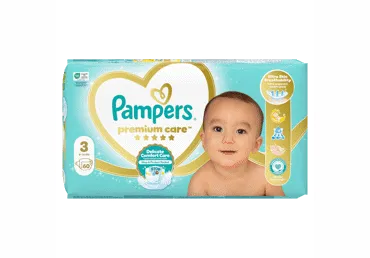Sauskelnės PAMPERS Premium Care, Value Pack, 3 dydis, 60 vnt.