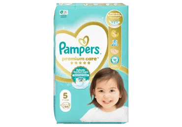 Sauskelnės PAMPERS Premium Care, Value Pack, 5 dydis, 44 vnt.