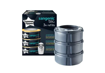 Sauskelnių utilizavimo sistemos kasetė TOMMEE TIPPEE, 3 vnt., 1 vnt.