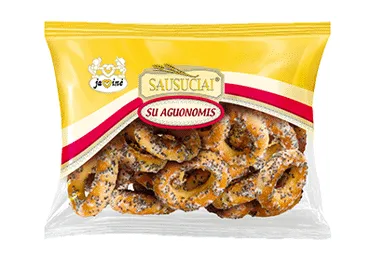 Sausučiai JAVINĖ su aguonomis, 150 g