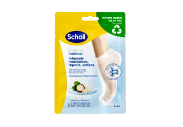SCHOLL, pėdų kaukė sausai odai su makadamijų aliejumi, 1 pora