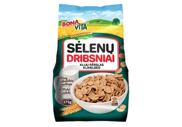 Sėlenų dribsniai BONA VITA, 375 g