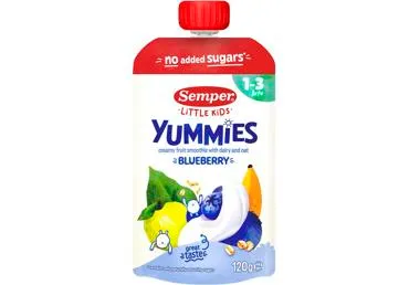 SEMPER YUMMIES RTE su mėlynėmis, 12mėn. 120g