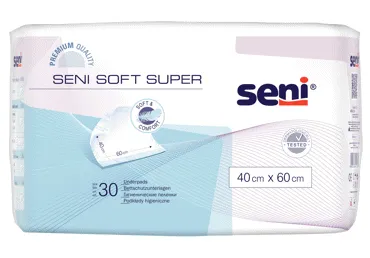 SENI SOFT SUPER paklotai 40x60cm 30 vnt.