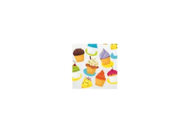 Servetėlės CUPCAKE, 33 x 33 cm, 20 vnt., 1 vnt.
