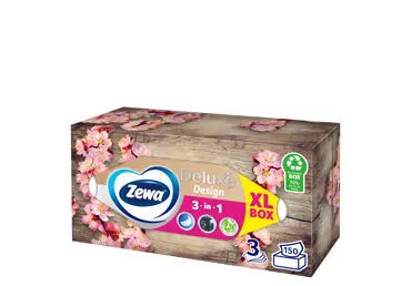 Servetėlės ZEWA DELUXE, 3 sluoksnių, 150 vnt.