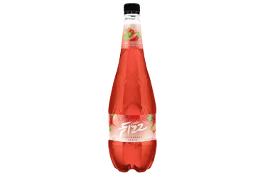 Sidras FIZZ, braškių skonio, 4,5%, 1 l, PET D