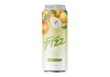 Sidras FIZZ, kriaušių skonio, 4,5%, 0,5 l, skardinė D