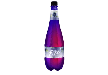 Sidras FIZZ, mėlynių skonio, 4,5%, 1 l, PET D