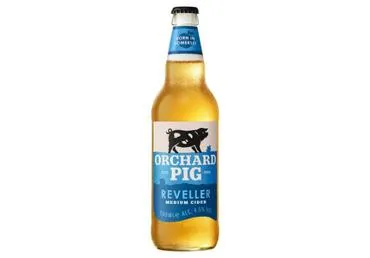 Sidras „ORCHARD PIG Reveller Somerset" 4,5% butelis 0,5L