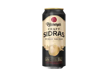 Sidras VILKMERGĖS craft (5.4%), 500 ml