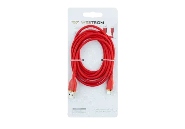 Silikona vads USB A-Lightning WESTROM