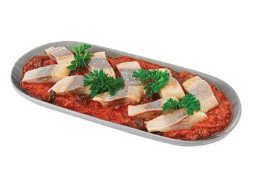 Silkės su saldžiarūgščiu padažu, 1 kg