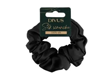Šilkinė gumelė, DIVUS, maxi, juoda, 1vnt.