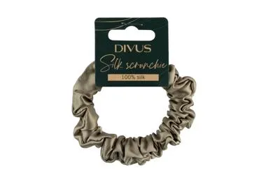 Šilkinė gumelė, DIVUS, mini, rusva, 1vnt.