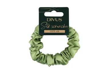 Šilkinė gumelė, DIVUS, mini, žalia, 1vnt.