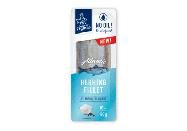 Siļķu fileja bez eļļas ZIGMAS 190g