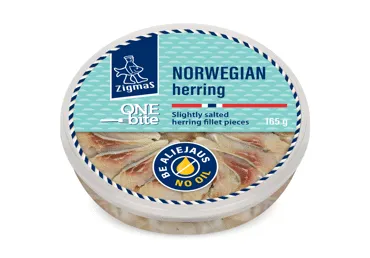 Silkių filė gabaliukai be aliejaus ZIGMAS ONE BITE, 165 g