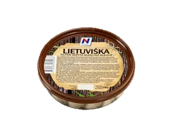 Silpnai sūdyta LIETUVIŠKA silkių filė NORVELITA, 210 g