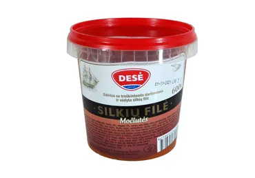 Silpnai sūdyta MOČIUTĖS silkių filė, 600 g