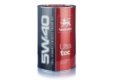 Sintētiskā eļļa WOLVER ULTRATEC 5W-40 1L