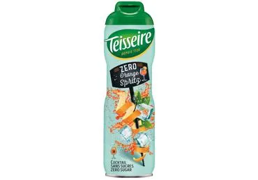 Sirupas su saldikliais TEISSEIRE, ORANGE SPRITZ skonio, 600 ml
