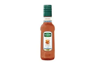 Sirupas TEISSEIRE, karamelės skonio, be cukraus, 0,25 l.