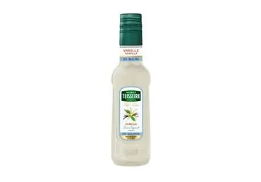 Sirupas TEISSEIRE, vanilės skonio, be cukraus, 0,25 l