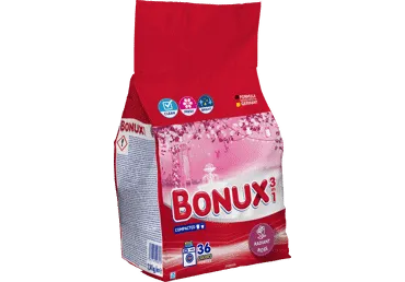 Skalbiamieji milteliai BONUX RADIANT ROSE, 36 skalb., 2.34 kg