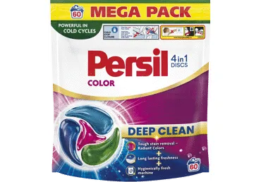 Skalbimo kapsulės "PERSIL DISCS Color" 60 vnt.