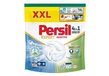 Skalbimo kapsulės PERSIL EXPERT DISCS SENSITIVE DOY, 37 vnt