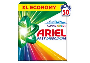 Skalbimo milteliai ARIEL Color, 50 skalb., 2,75 kg.