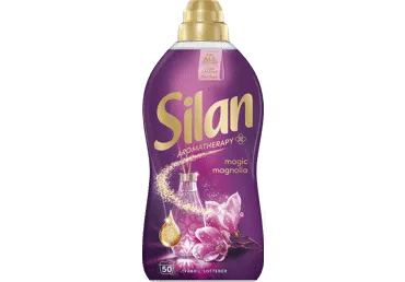 Skalbinių minkštiklis SILAN AROMATHERAPY MAGIC MAGNOLIA, 50 skalbimų, 1,1 l