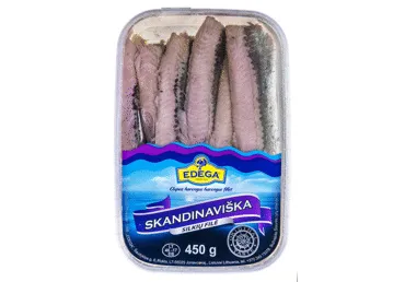 SKANDINAVIŠKA silkių filė EDEGA, 450 g