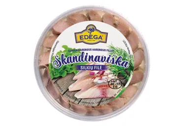 SKANDINAVIŠKA silkių filė EDEGA, 500 g