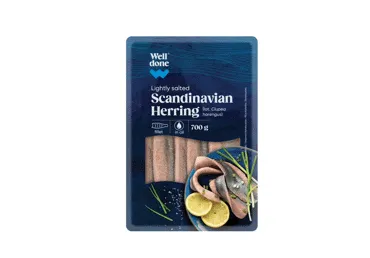 Skandināvu siļķes fileja WELL DONE 700g