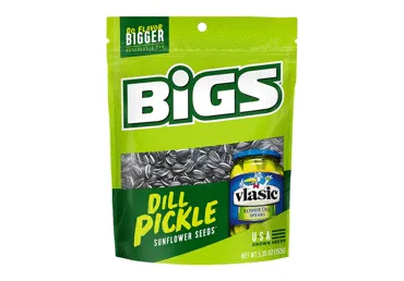 Skrud. nelukšt. saulėgrąžos BIGS VLASIC DILL PICKLE, 152 g