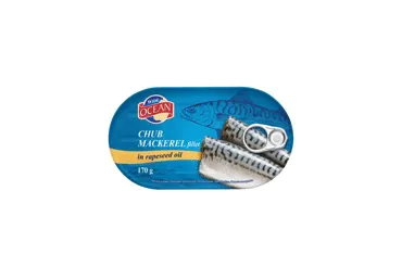 Skumbrių filė WIDE OCEAN aliejuje, 170 g