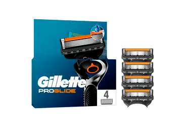 Skustuvo galvutės GILLETTE FUSION Proglide, 4vnt.
